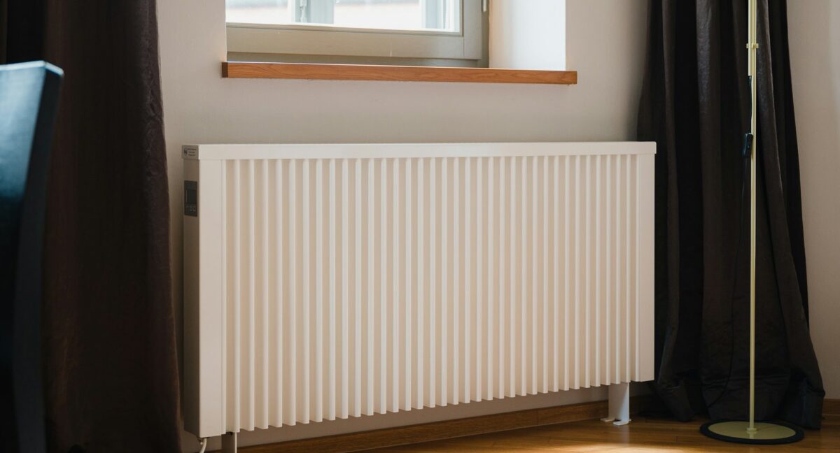 photo d'un radiateur qui chauffe même fermé