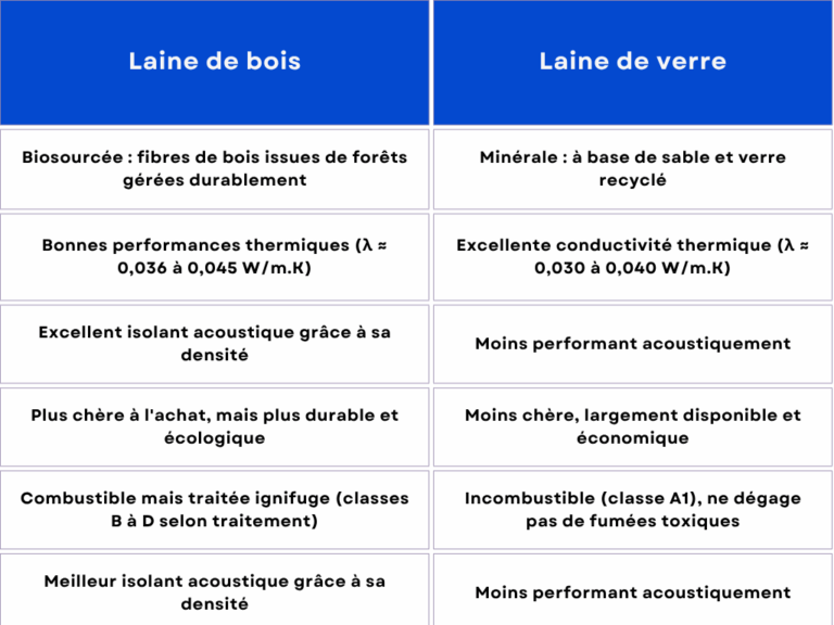 Laine de bois ou laine de verre Quel isolant pour votre projet — free download